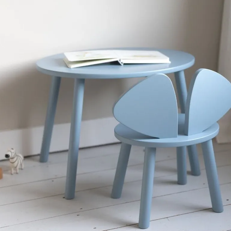 Nofred Mouse barnstol, ljusblå