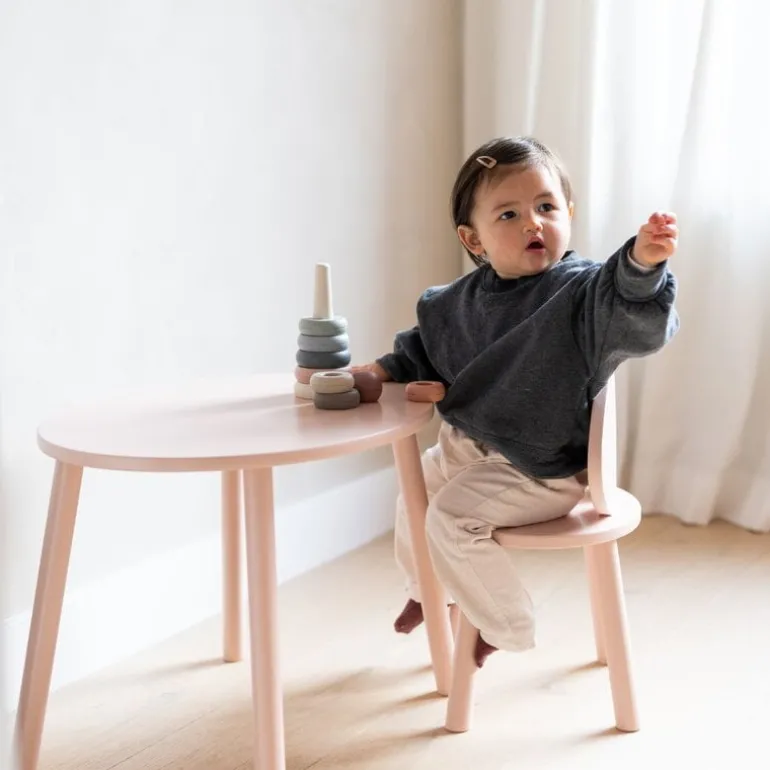 Nofred Mouse barnstol, rosenröd