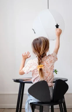 Nofred Mouse barnstol, svart