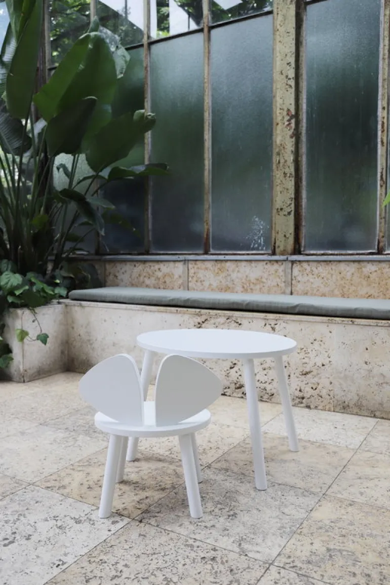 Nofred Mouse barnstol, vit