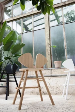 Nofred Mouse juniorstol, lackerad ek