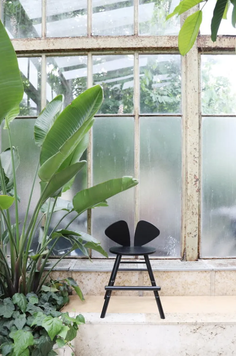 Nofred Mouse juniorstol, svart