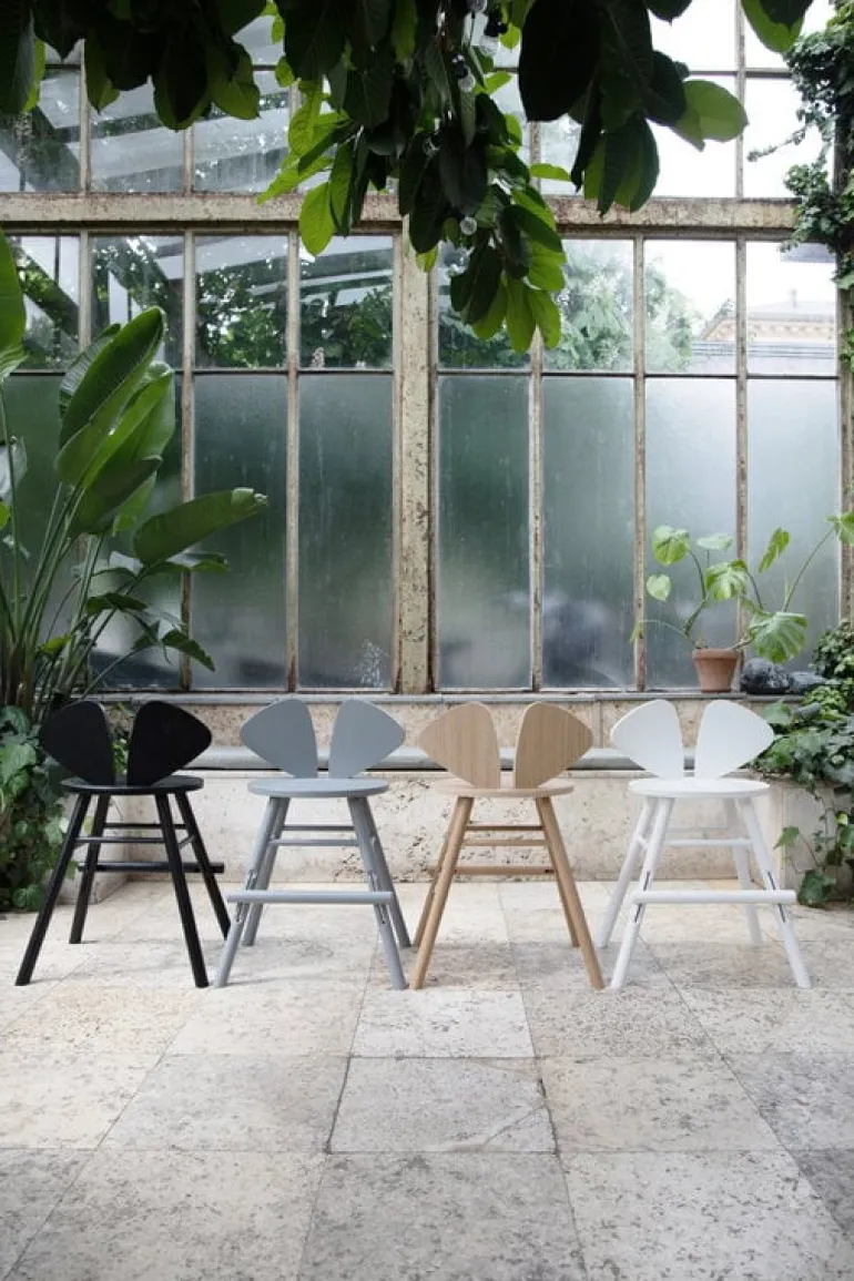 Nofred Mouse juniorstol, svart