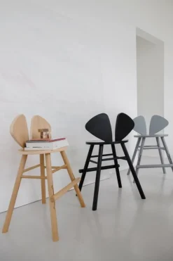 Nofred Mouse juniorstol, svart