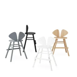 Nofred Mouse juniorstol, vit