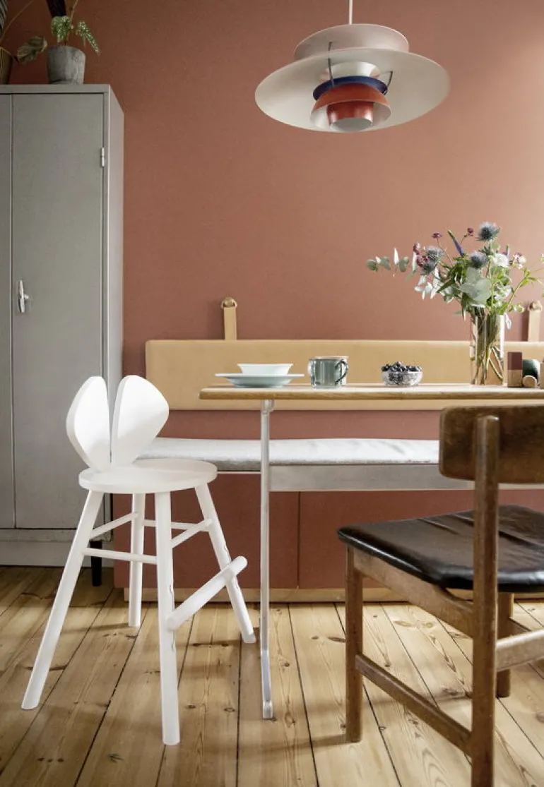 Nofred Mouse juniorstol, vit