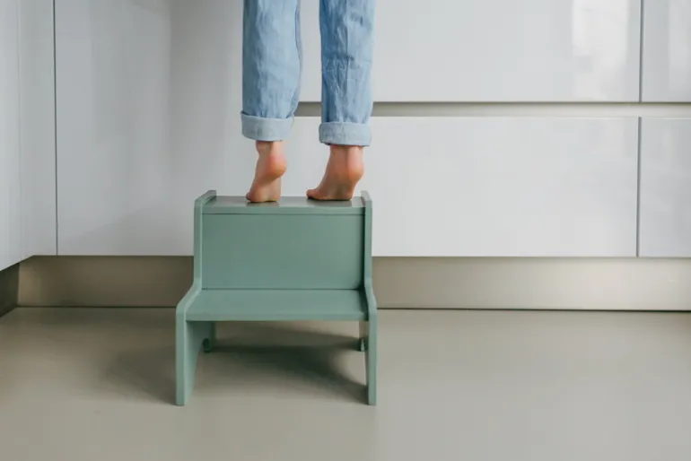 Nofred Step Up stegpall, olivgrön