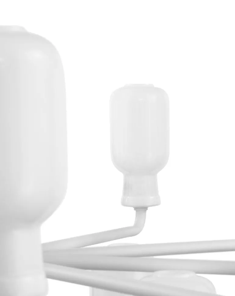 Normann Copenhagen Amp ljuskrona, stor, vit