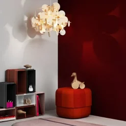 Normann Copenhagen Bau liten pendellampa, natur