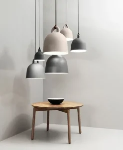 Normann Copenhagen Bell pendellampa, XS, grå