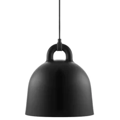 Normann Copenhagen Bell pendellampa, S, svart