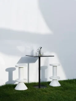 Normann Copenhagen Bit barstol, 75 cm, vit