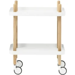 Normann Copenhagen Block rullbord, vit