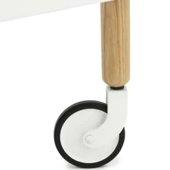 Normann Copenhagen Block rullbord, vit