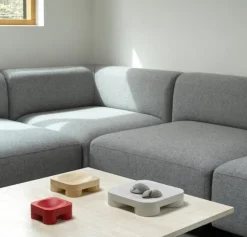 Normann Copenhagen Chub skål, stor, varmgrå