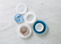 Normann Copenhagen Cosmic glastallrik, 16 cm, blå