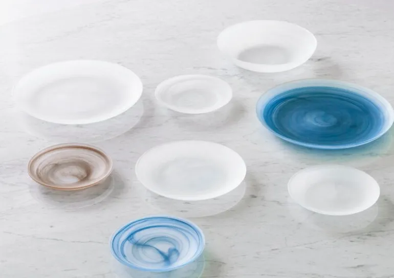 Normann Copenhagen Cosmic glastallrik, 27 cm, blå