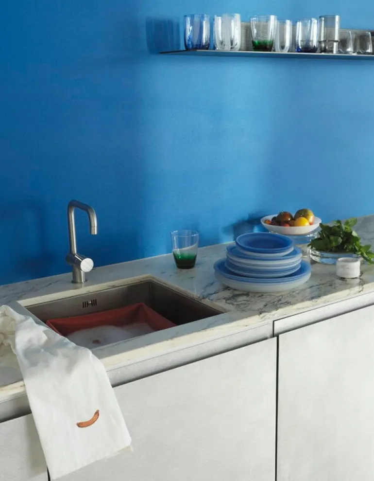 Normann Copenhagen Cosmic glastallrik, 27 cm, blå