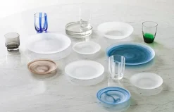 Normann Copenhagen Cosmic glastallrik, 16 cm, vit