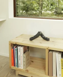 Normann Copenhagen Crooked Two, ljusstake, grå