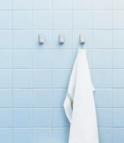 Normann Copenhagen Curve mini krok, 2 st, matt silver