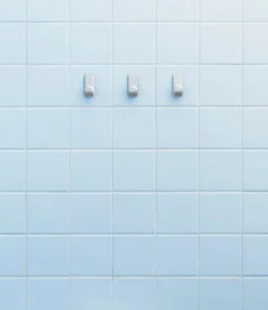 Normann Copenhagen Curve mini krok, 2 st, matt silver