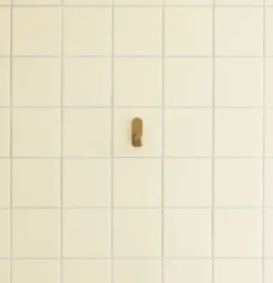 Normann Copenhagen Curve mini krok, 2 st, matt guld