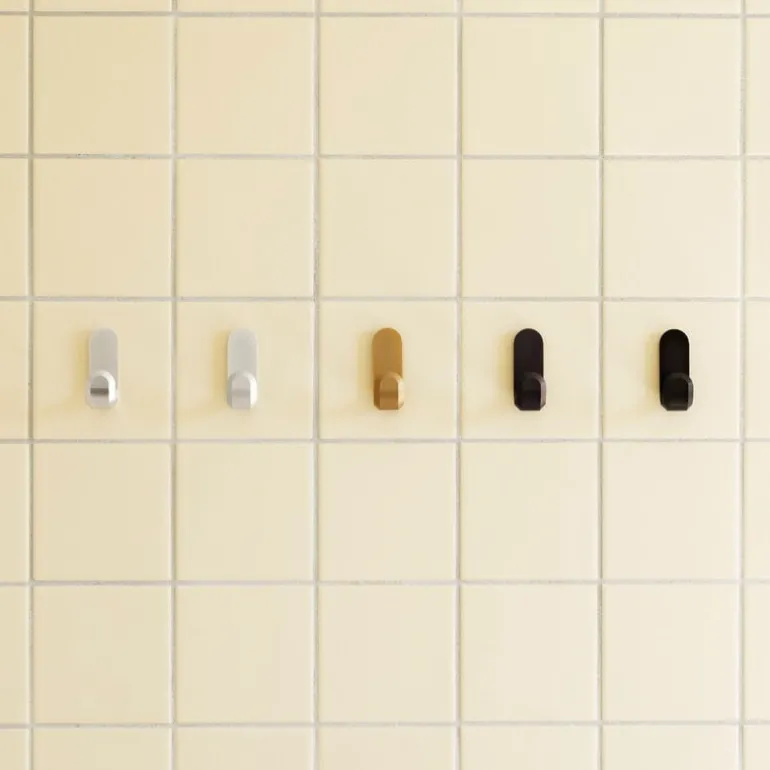 Normann Copenhagen Curve mini krok, 2 st, matt brun