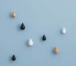 Normann Copenhagen Dropit krok liten, set om 2, natur