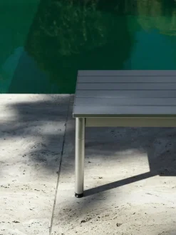 Normann Copenhagen Ex bänk, aluminium