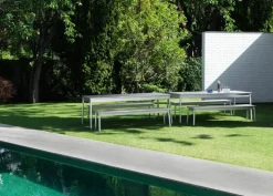 Normann Copenhagen Ex bänk, aluminium