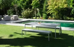 Normann Copenhagen Ex bänk, aluminium