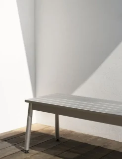 Normann Copenhagen Ex bänk, aluminium