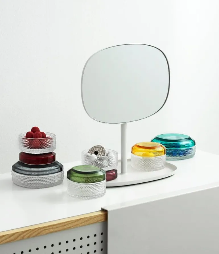 Normann Copenhagen Flip spegel, vit