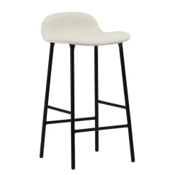 Normann Copenhagen Form barstol, 65 cm, svart stål - Main Line Flax 20