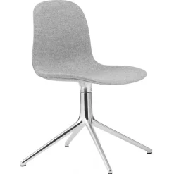 Normann Copenhagen Form Swivel 4L stol, aluminium - Synergy 16