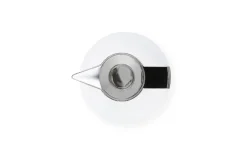 Normann Copenhagen Geo termoskanna, vit - silver