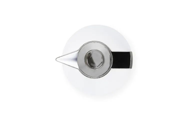 Normann Copenhagen Geo termoskanna, vit - silver