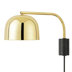 Normann Copenhagen Grant vägglampa 43 cm, mässing