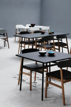 Normann Copenhagen Herit fåtölj, ek - svart