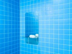 Normann Copenhagen Horizon spegel, vertikal, rostfritt stål