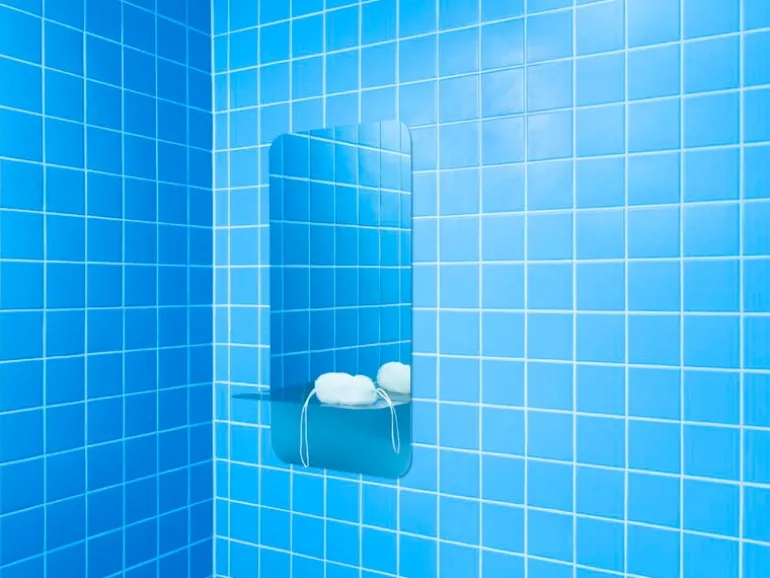 Normann Copenhagen Horizon spegel, vertikal, rostfritt stål