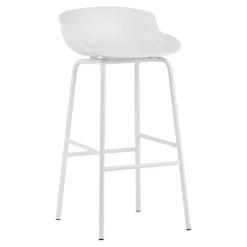 Normann Copenhagen Hyg barstol, 75 cm, vit