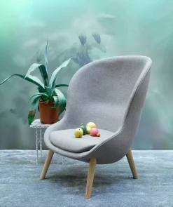 Normann Copenhagen Hyg fåtölj, ek - Main Line Flax MLF26