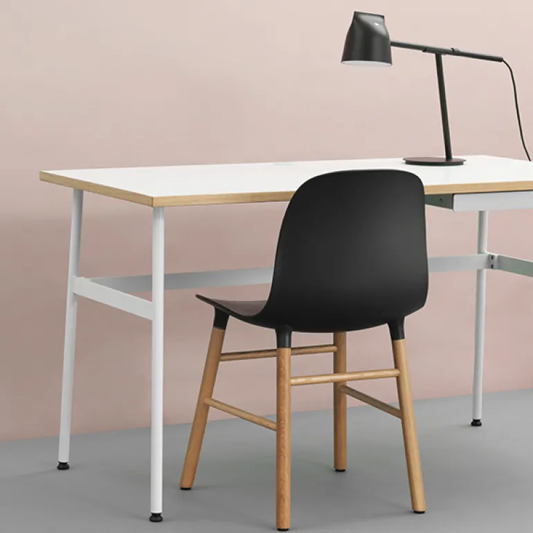 Normann Copenhagen Journal skrivbord, vit