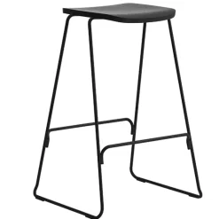 Normann Copenhagen Just Barstool 75 cm, utan ryggstöd, svart