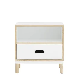 Normann Copenhagen Kabino nattduksbord, vit