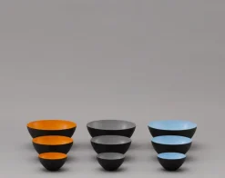 Normann Copenhagen Krenit skål 30 cl, svart - vit