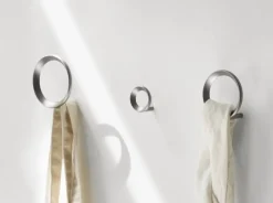 Normann Copenhagen Loop krok, medium, borstad zink