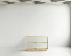 Normann Copenhagen Plank bokhylla, medium, UV-lackerad furu